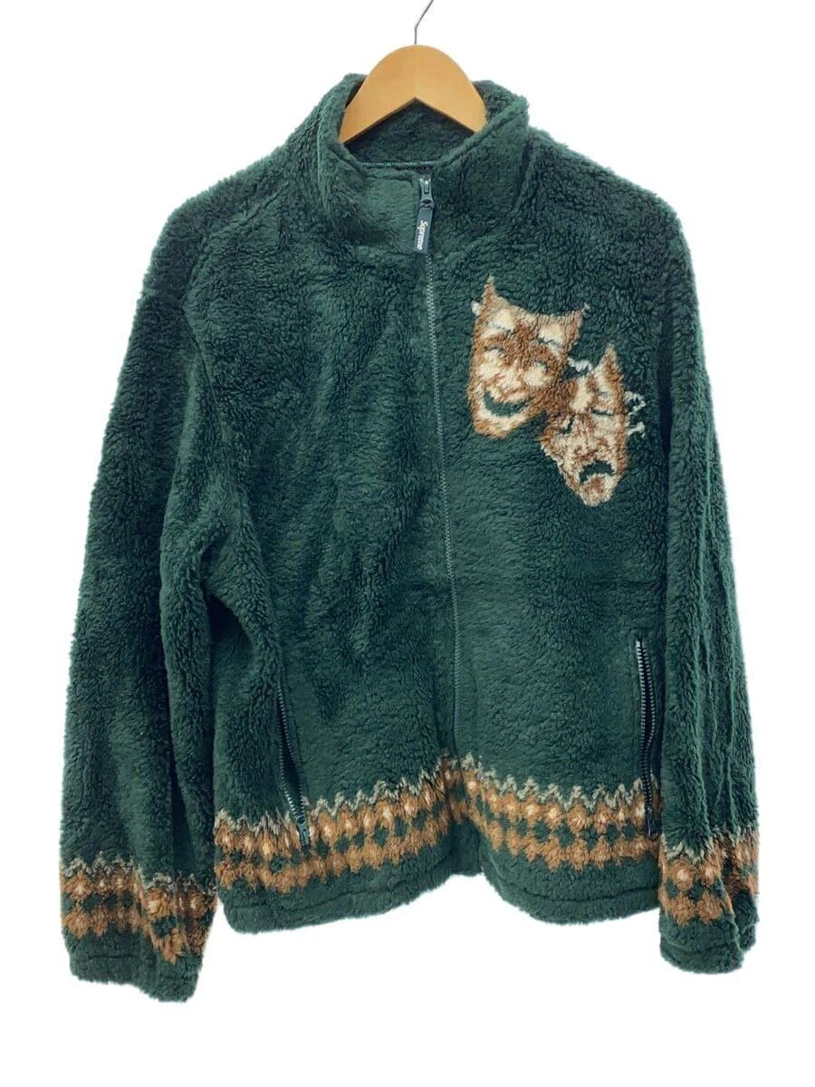 Giacca Supreme Altro Pile L Acrilico Verde Usata