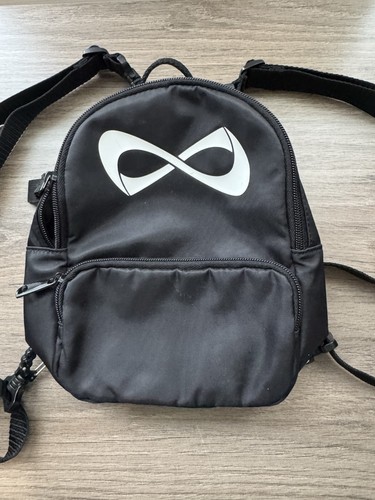 NFINITY MINI PUSRE BACKPACK BLACK WITH ADJUSTABLE STRAPS 8IN