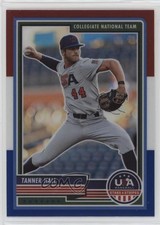 2023 Panini USA Baseball Stars & Stripes Red White Blue Prizm Tanner Hall 0i4k