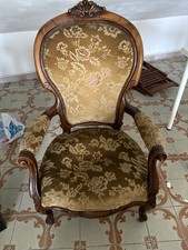 Poltrona In Legno  Antica