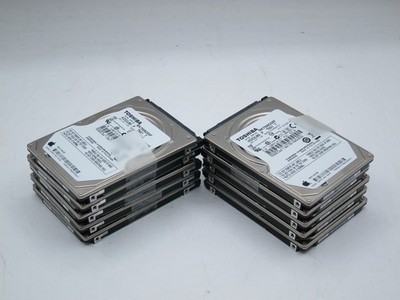 (Lot of  10)  TOSHIBA 750GB Hard Disk HDD 2.5''  SATA  MK7559GSXF - Apple 655-16