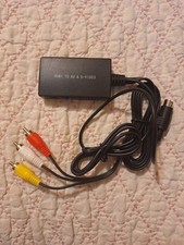 RCA to HDMI Converter, Analog Composite to HDMI Adapter Compatible VCR,DVD,VHS