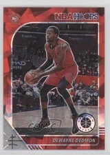 2019-20 Panini NBA Hoops Premium Stock Red Cracked Ice Prizm Dewayne Dedmon xm5