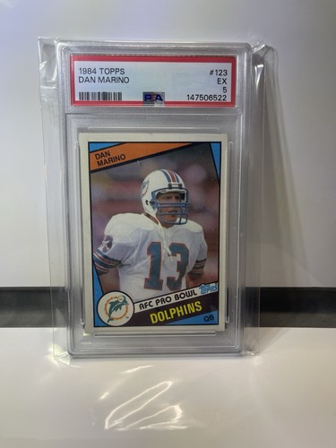1984 Topps #123 Dan Marino RC PSA 5