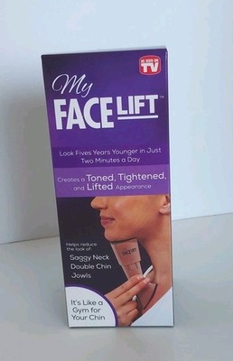 My FaceLift As Seen on TV Helps Reduce The Look Of Double Chin Saggy Neck Jowls