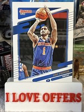 2021-22 Panini Donruss Basketball Obi Toppin #118 New York Knicks C Store More