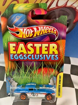 Hot Wheels 2012 Easter Eggsclusives '64 Corvette Sting Ray BLUE 5SP Thailand