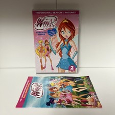 Winx Club Realm of Magix Season 1 Vol 1 DVD+Insert Paper 2 Disc Box Set