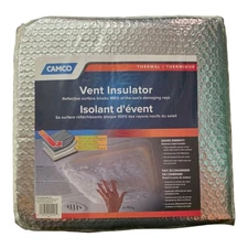 Camco 45192 RV Motor Roof Vent Reflective Insulator Shade Pillow Cover 14"