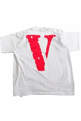 VLONE Staple Shirt Mens XL White Limited Edition Big V Logo Graphic Tee