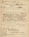 Hiram Paulding & Gideon Welles – 1865 Naval Appointment Document