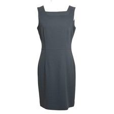 Jones New York Dress Sleeveless Sheath Square Neck Black Women 6