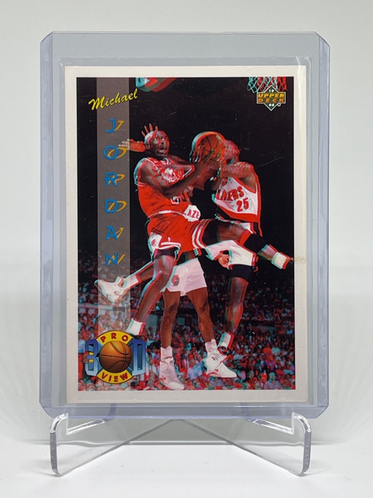 1993-94 Upper Deck Pro View 3D Michael Jordan #23 Chicago Bulls