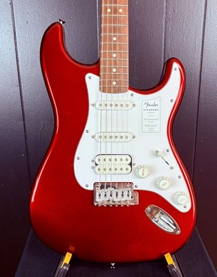 Fender Standard Strat HSS Electric Guitar - Candy Cola, Free Ship, 180