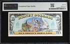 RARE 1990 D $10 Disney Dollar Minnie PMG 66EPQ DIS20 D00064248A Disney World — photo 2