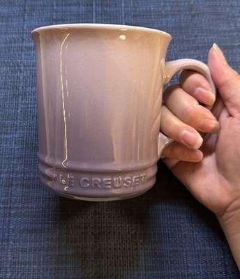 NEW Le Creuset Provence Bluebell Purple Stoneware Vancouver Mug 14 oz