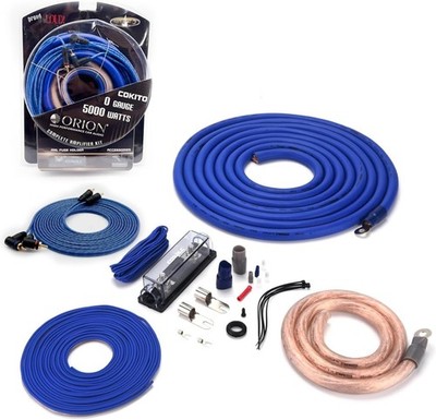 Orion Cobalt COKIT0 Complete Amp Wiring Kit | 0-Gauge Wire, 5000W,
