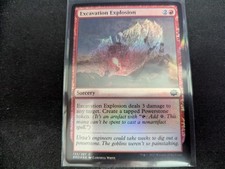 MTG Magic the Gathering FOIL Excavation Explosion BRO!