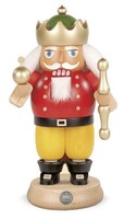 Nutcracker Nussknacker KöNig (Bxh):12X23Cm Neu Weihnachten Seiffen Nutcracker