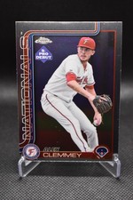 Alex Clemmey 2025 Topps Chrome Pro Debut Washington Nationals