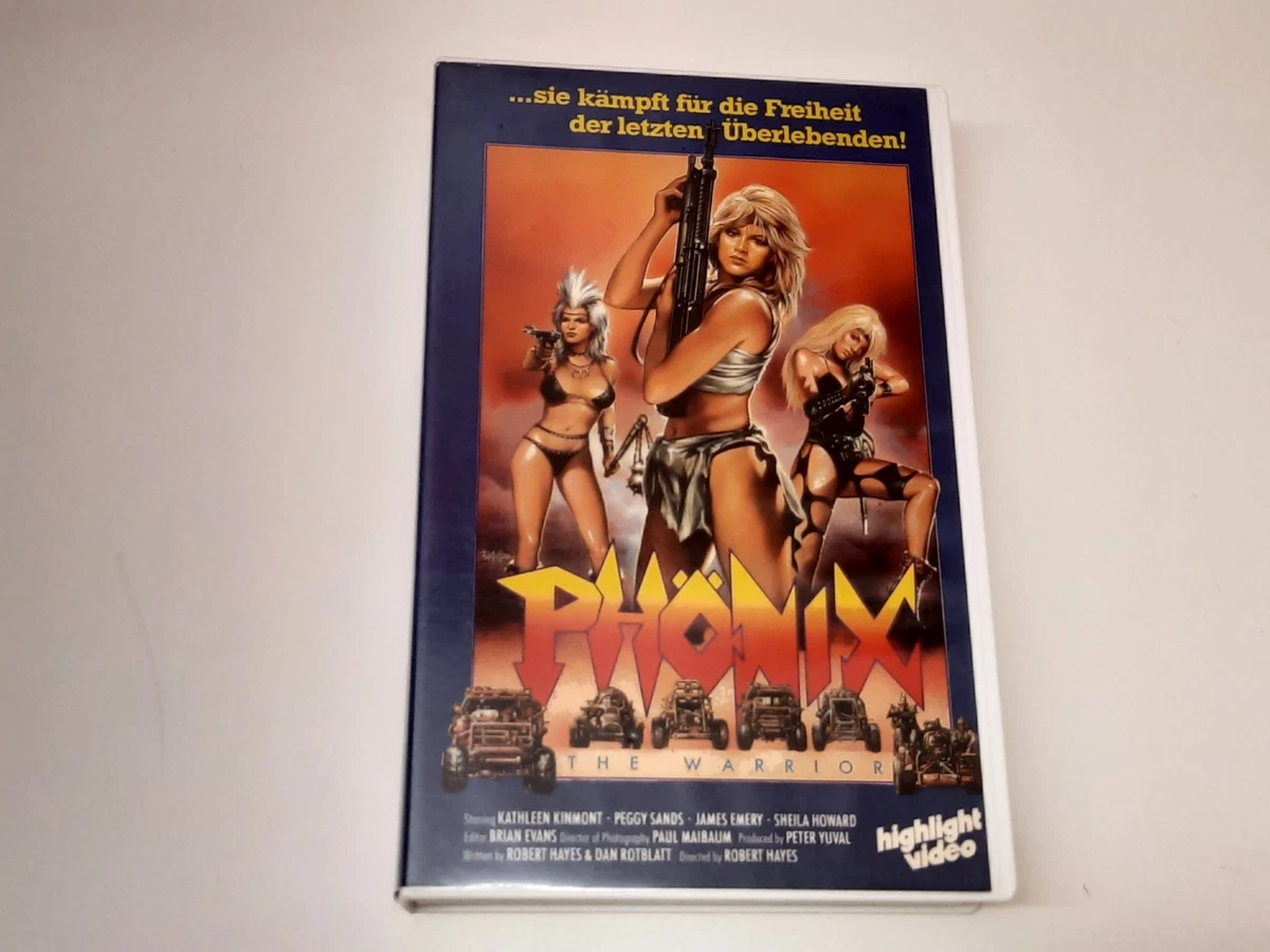 Phönix - The Warrior 1988 VHS German PAL Highlight Video Großbox Robert Hayes