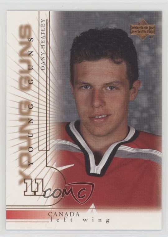 2000-01 Upper Deck Young Guns Dany Heatley #198 00kt