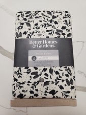 Better Homes Gardens Precut Fabric 100 Cotton 2 Ditsy Leaf Gray 72"x45"