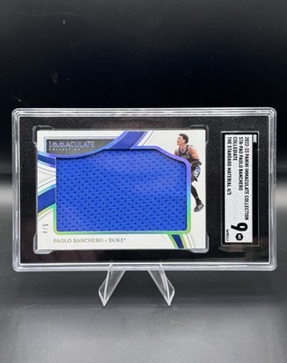 Panini Immaculate 2022-23 Paolo Banchero /5 #STA-PAO SGC 9
