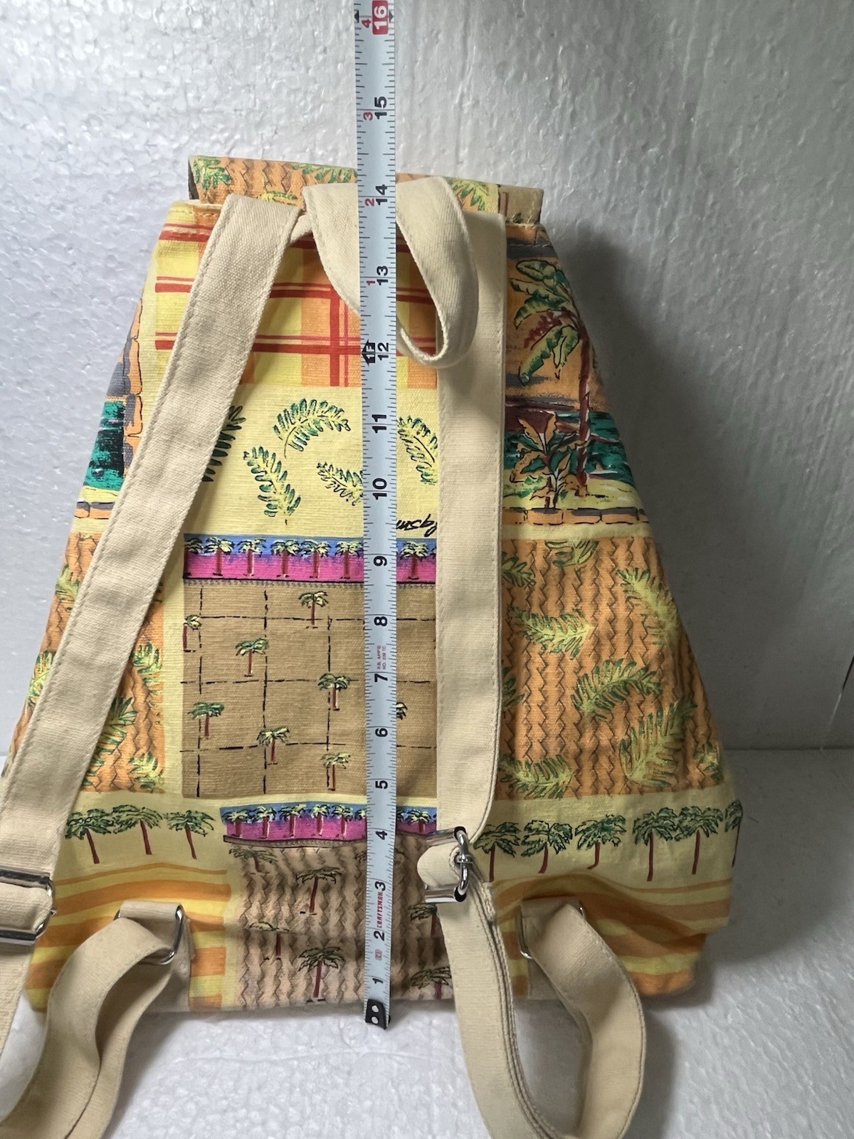 Sun N Sand Ormsby Canvas Draw String Backpack Bea… - image 7