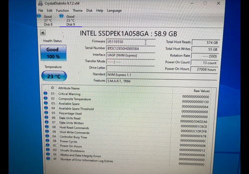 Intel Optane P1600X 58GB NVMe M.2 SSD 60 Day Returns HASSLE-FREE 2-YEAR WARRANTY - Picture 12 of 13