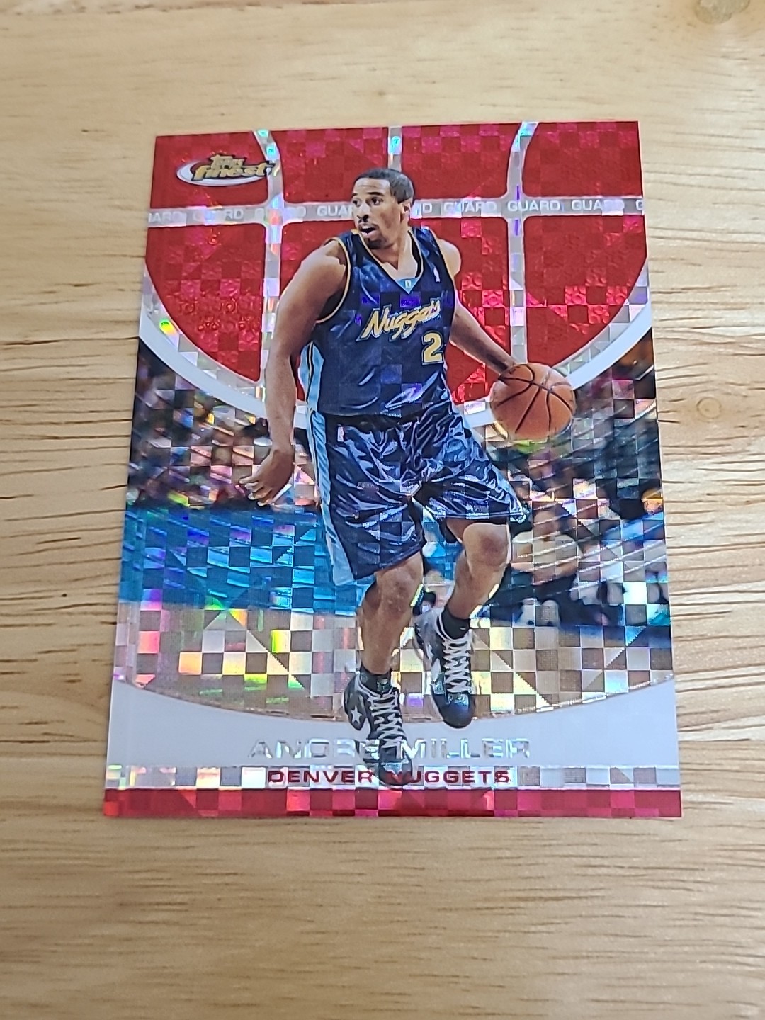 2005-06 Topps Finest Red X-Fractor #99 Andre Miller /139 Nuggets $$$