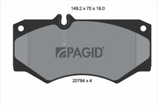 Bremsbelagsatz Bremsklötze für Mercedes-Benz G-Klasse W463 W461 W460 T1 Bremsbelagsatz Bremsklötze für Mercedes-Benz G-Klasse W463 W461 W460 T1