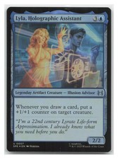 Lyla, Holographic Assistant 7 Spider-Man: Eternal-Legal MTG Foil  NM