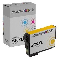 Reman 220 XL 220XL T220XL Yellow Inkjet for Epson WF-2750 WF-2760 WF-2630 XP-424
