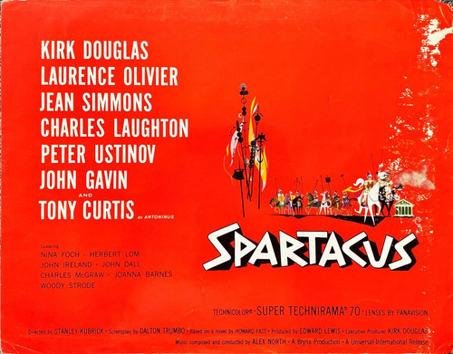 Spartacus (1960) 3x Lobby Cards