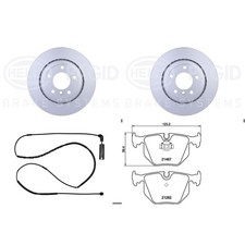 Kits de frein BMW 320