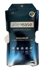 Lot Of 4 King AllerEase Zip Pillow Protectors-Moisture Wicking, Allergy, Bedbug