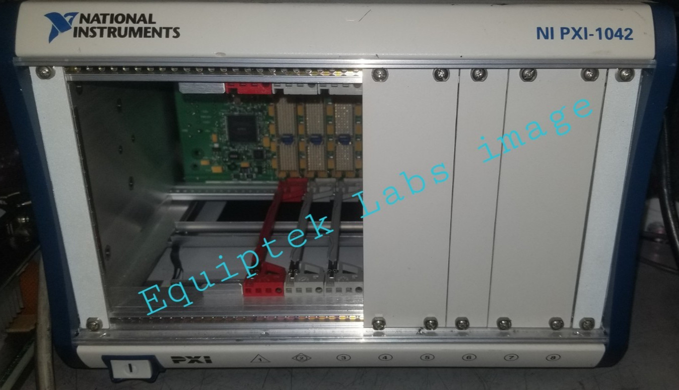National Instruments PXI Chassis 8-Slot TESTED WORKING NI PXI-1042