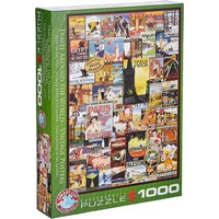 Eurographics Reiseplakate Puzzle 1000 Teile