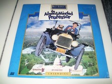 THE ABSENT-MINDED PROFESSOR Laserdisc LD BRAND NEW SEALED WALT DISNEY RESTORED