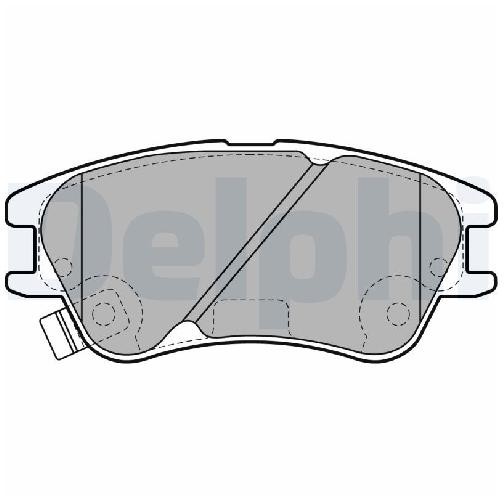 Bremsbelagsatz Scheibenbremse Vorne FüR Hyundai Atos MX 99 Bis 08 Teil G4HD-image