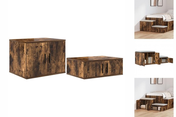 Aufbewahrungsschrank Rauches Eiche 127X41X40 Cm Spanplatte-image