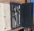 Vintage Prazision Original Lotter  VI  P  Micro Drafting Compass Set With Case. — photo 3