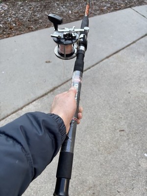 Penn Mariner Levelwind Rod Model MB2050C66  6'6'' One Piece Rod. 20-50 lb line