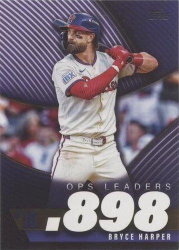 2025 Topps Series 1 Bryce Harper Orange Rainbow Foil /25 | eBay