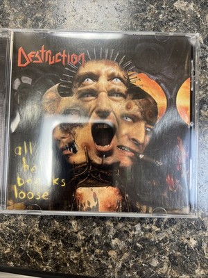Destruction  All Hell Breaks Loose  2000  Very Good  Sodom Kreator Slayer Exumer