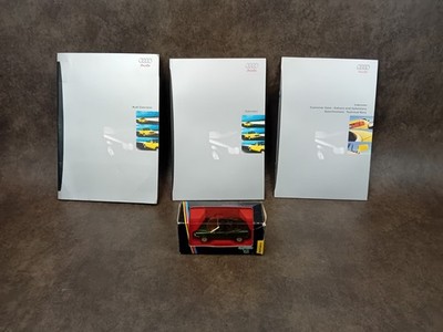 Schabak 1051 Audi 80 Cabrio Cabrio D 1/43 grünmetallic + Verkaufsprospekte 