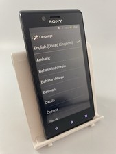Sony Xperia J Black O2 Network