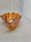 Vintage Fenton Marigold Carnival Glass KittensToothpick Holder or Vase Whimsey