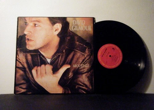 DAVID GILMOUR  Pink Floyd LP About Face 1984 Columbia vinyl